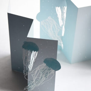 Medúza světle modrá